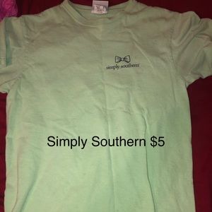 green simply southern shirt